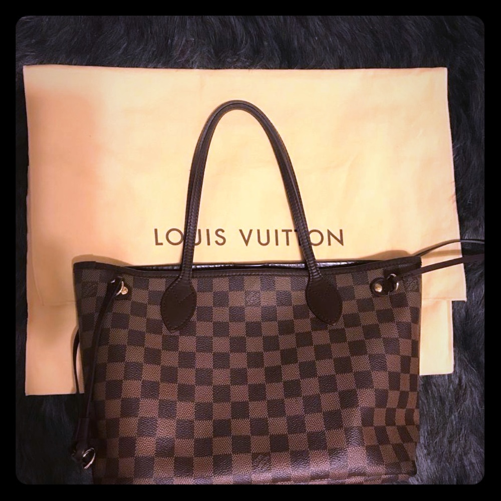 Louis Vuitton Damier Ebene Neverful PM Tote